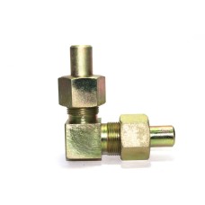 MS Weldable Elbow Equal Union Couplings Hydraulic With Weldable B Nipple